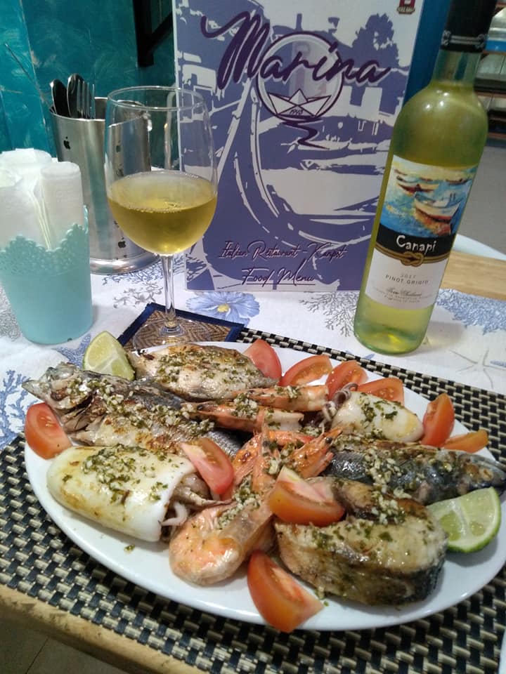 Mauro e Giovanna - Marina restaurant - Kompot